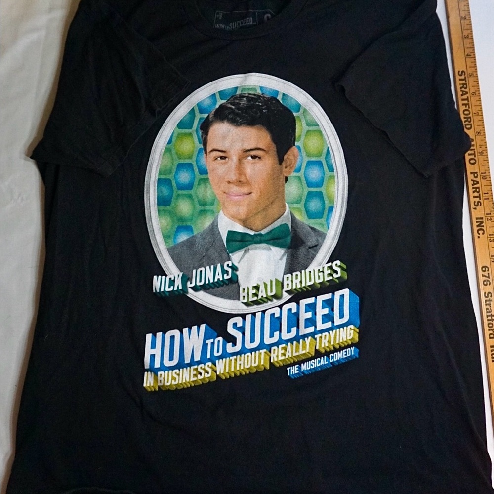 How To Succeed In Business Nick Jonas graphic tee